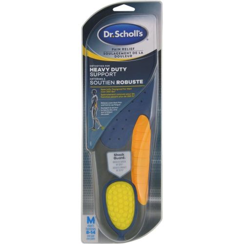 Dr. Scholl’s Pain Relief Orthotics For Heavy Duty Support, Men's, Sizes 8-14