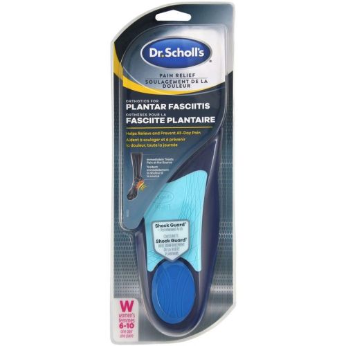 Dr. Scholl’s Pain Relief Orthotics For Plantar Fasciitis, Women's, Sizes 6-10