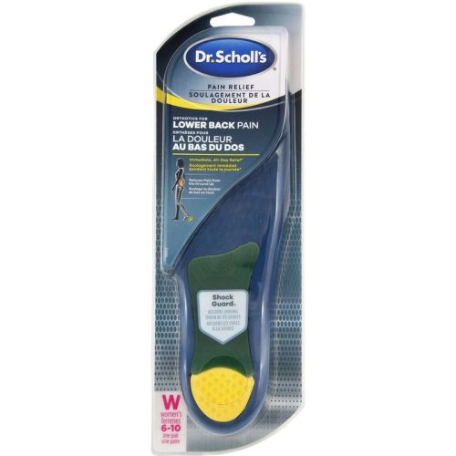 Dr. Scholl’s Pain Relief Orthotics for Lower Back Pain, Women's, Sizes 6-10