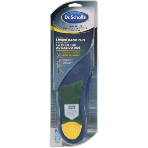Dr. Scholl’s Pain Relief Orthotics for Lower Back Pain, Men's, Sizes 8-13