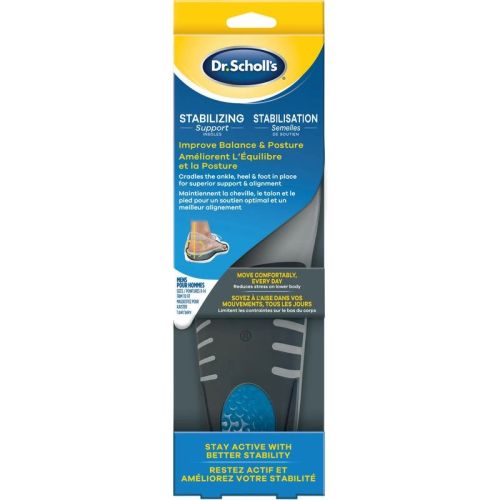 Dr. Scholl's Stabilizing Support Insoles, Men's, Sizes 8-14