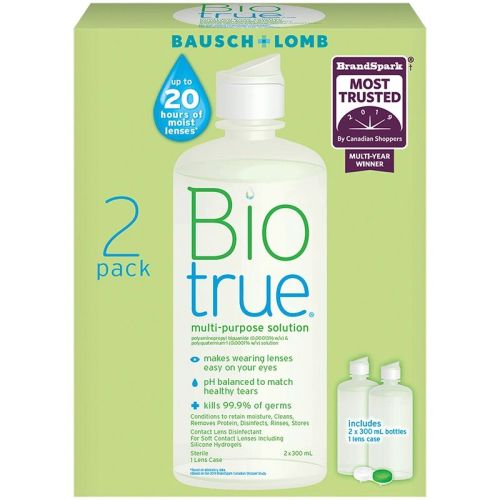 Bausch & Lomb Biotrue Multi-Purpose Solution, 2 x 300 mL