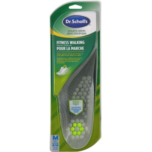 Dr. Scholl's Athletic Series Fitness Walking Insoles, Men's, Sizes 8-14