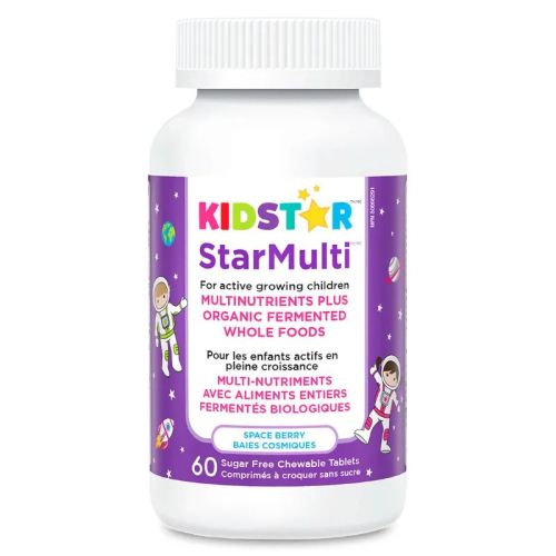 KidStar Nutrients StarMulti Kids Multivitamin, 60 chewable tablets
