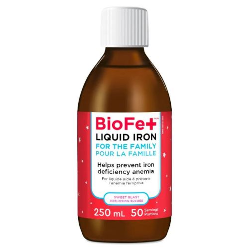 KidStar Nutrients BioFe+ Iron Liquid For The Family, 250ml