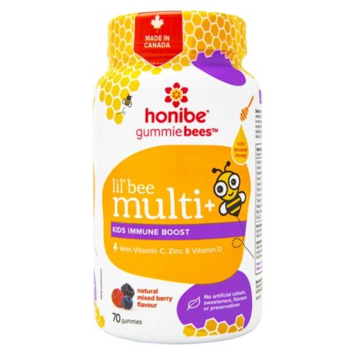 Honibe Complete Kids Multivitamin + Immune,  70 gummies
