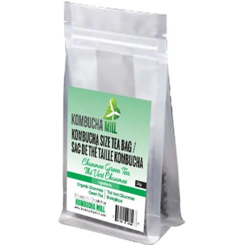 Kombucha Mill Size Tea bag – Organic Chunmee Green Tea, 28g
