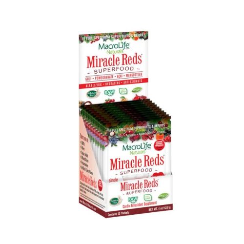 MacroLife Naturals Miracle Reds, 12 Packets