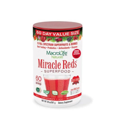 MacroLife Naturals Miracle Reds, 567g