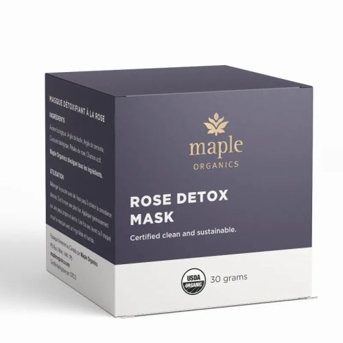 Maple Organics Maple Organic Rose Detox Mask, 30ml