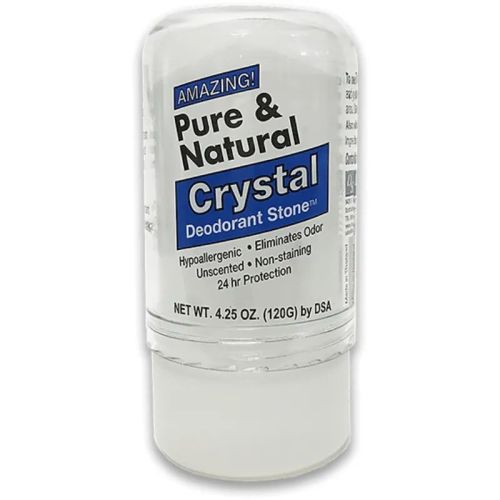 Deodorant Stones of America Pure & Natural Large Crystal Deodorant Stick, 120g