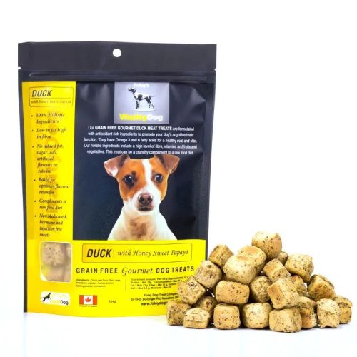 Foley Dog Treat Company Duck with Honey Sweet Papaya, 400g