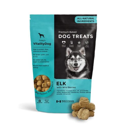 Foley Dog Treat Company Elk with Wild Berries, 400g