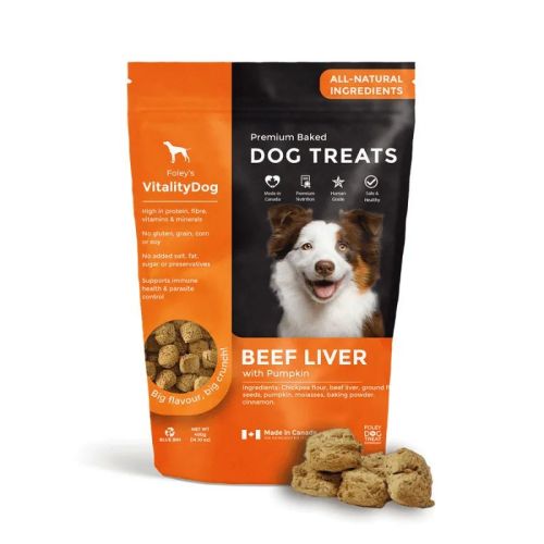 Foley Dog Treat Company Beef Liver with Pumpkin, 400g
