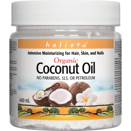 Holista Organic Coconut Oil, 440 mL