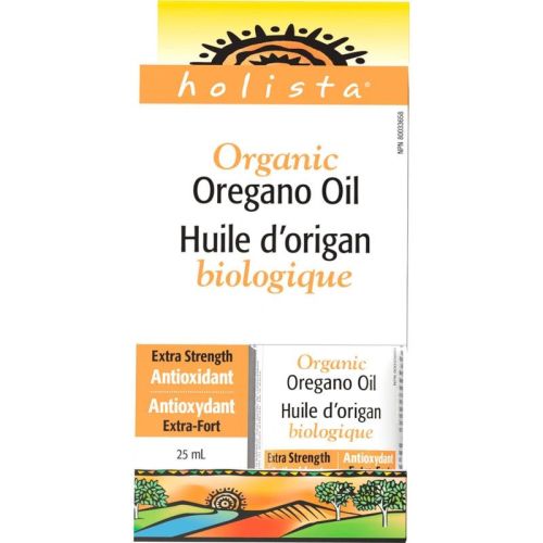 Holista Organic Oregano Oil Extra Strength Antioxidant, 25 mL
