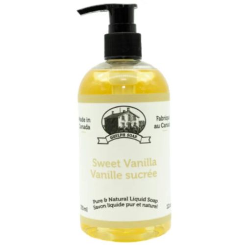 Guelph Soap Company Sweet Vanilla Hand Soap, 355ml