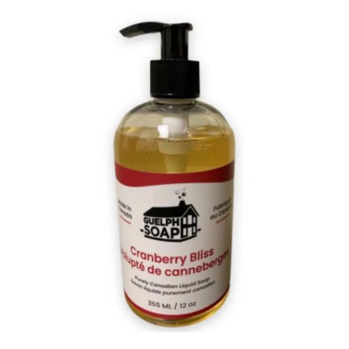 Guelph Soap Company Hand Soap Cranberry Bliss, 355mL