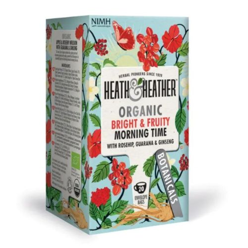 Heath and Heather Organic Morning Time, 20 bags