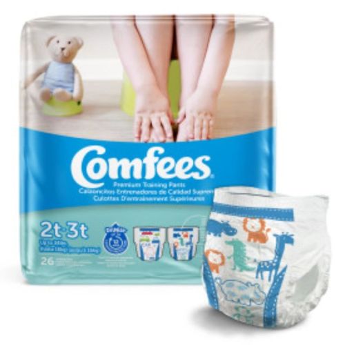 Attends Comfees Boy Training Pants - Size 2 - 6 bags of 26