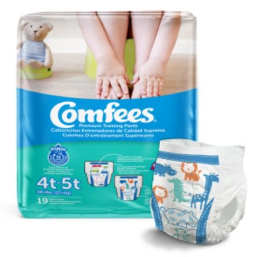 Attends Comfees Boy Training Pants - Size 4 - 6 bags of 19