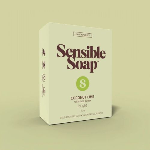 Sensible Coconut Lime Bar Soap, 110g