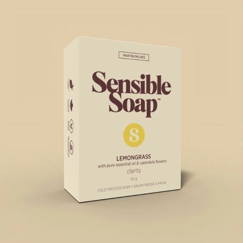 Sensible Lemongrass Bar Soap, 110 g