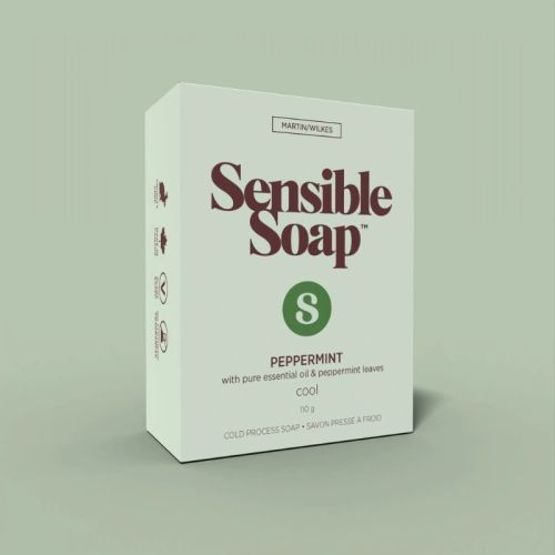 Sensible Peppermint Bar Soap, 110g