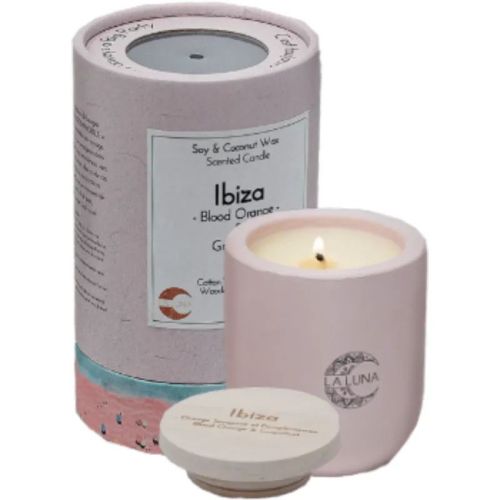 La Luna Ibiza Blood Orange & Grapefruit Candle, 130g