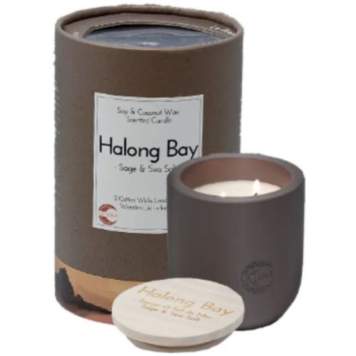 La Luna Halong Bay Sage & Sea Salt Candle, 300g