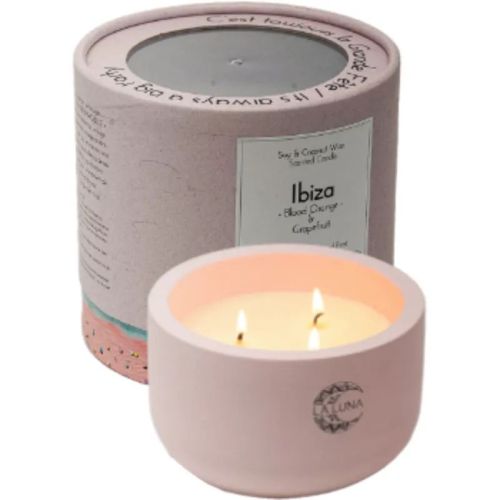 La Luna Ibiza Blood Orange & Grapefruit Candle, 400g