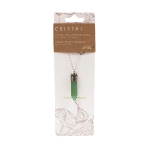 Le Comptoir Aroma Aromatherapy Necklace Crystal