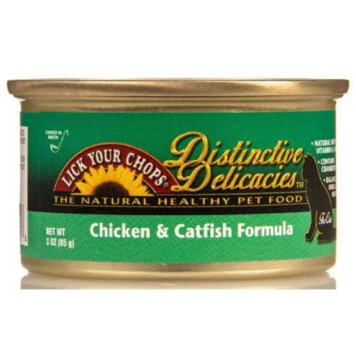 Lick Your Chops Chicken & Catfish (Cat), 85g*24