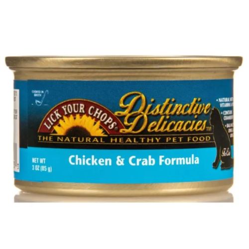 Lick Your Chops Chicken & Crab (Cat), 85g*24