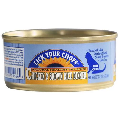 Lick Your Chops Chicken & Brown Rice (Cat), 156g*24