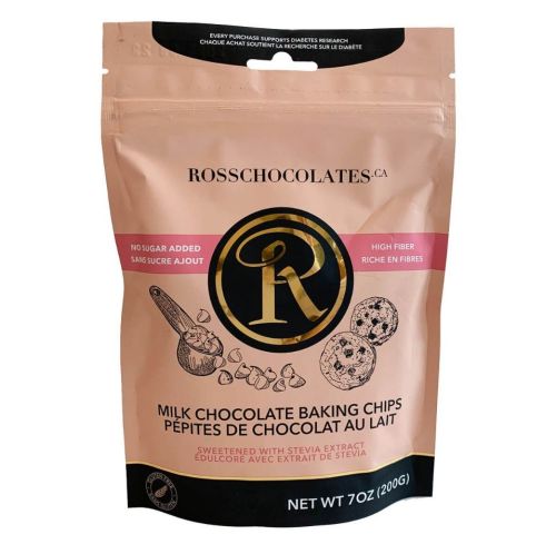 Ross Chocolates Milk Chocolate Baking Chips, 200g