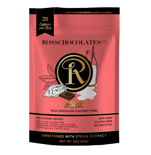 Ross Chocolates Mini Milk Chocolate, 85g