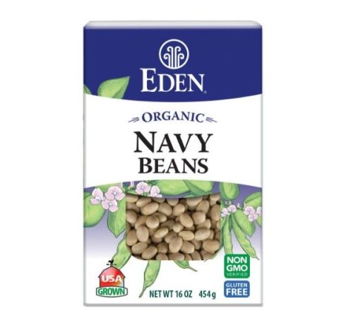 Eden Foods Org Navy Beans, 454g