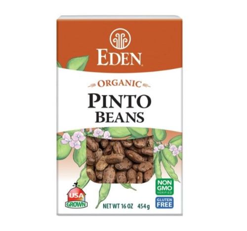 Eden Foods Org Pinto Beans 454g