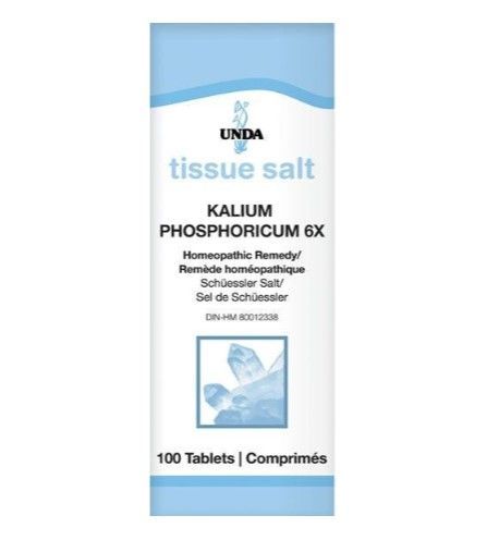 Unda Kalium phosphoricum 6X (Salt), 100 tablets