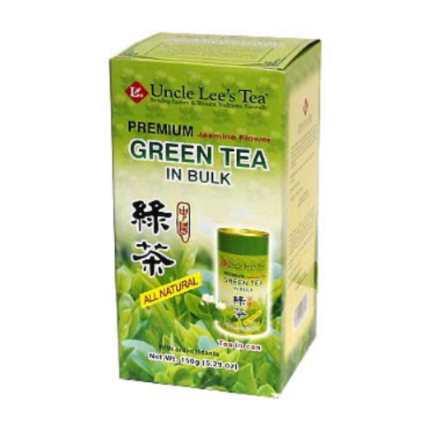 Uncle Lee's Tea Premium Jasmine Green Bulk, 120g