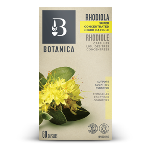Botanica Rhodiola Liquid Capsules, 60 caps