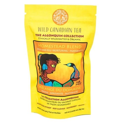 Algonquin Teas Organic Homestead Blend Tea - Loose Leaf Pouch┃28g