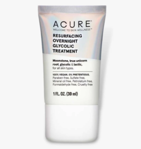 Acure Resurf.Overnight Glycolic Treatment, 30ml
