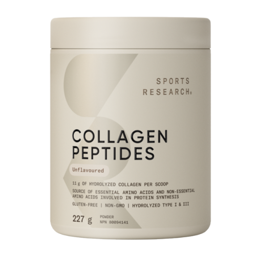 Sports Research Collagen Peptides - Unflavoured, 227g