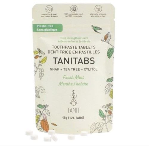 Tanit Toothpaste Tablet., Fresh Mint, 124tab pch
