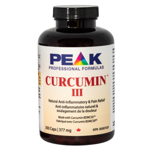 Peak Professional Formulas Curcumin III, 300s