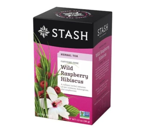 Stash Tea Wild Raspberry Hibiscus Tea, 20bg