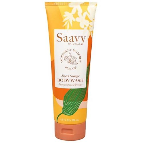 Saavy Naturals Sweet Orange Body Wash, 250mL
