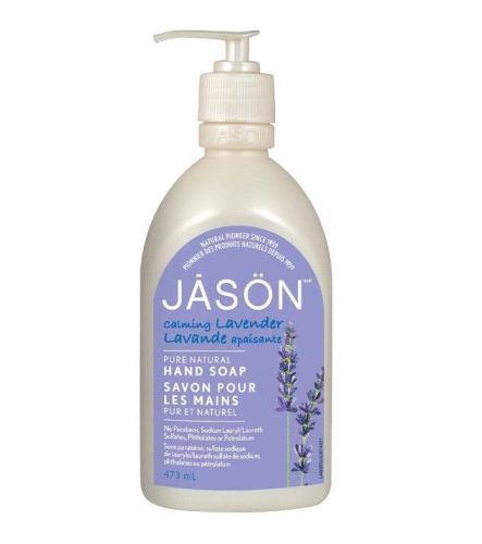 Jason Lavender Liq Satin Soap, 473mL